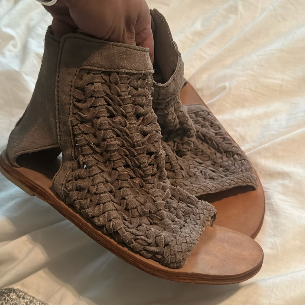 Free people leather sandals